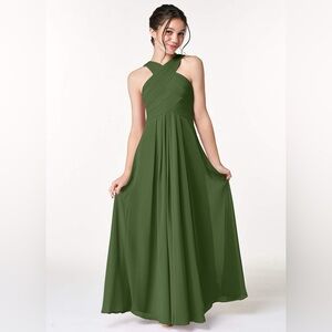 NWT Azazie Jr Bridesmaid Dress in Oliver - J16